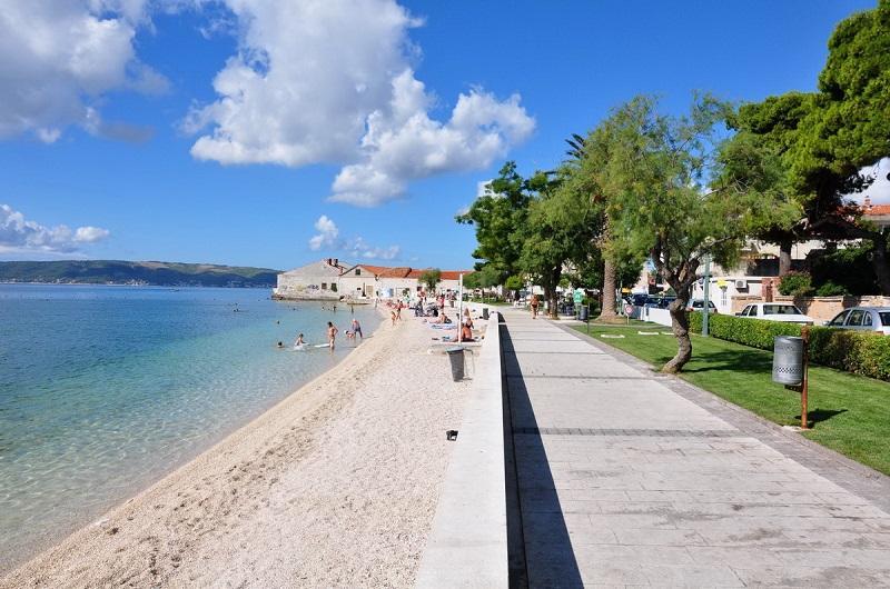 Sunny Apartment By The Beach Kaštel Štafilić Exteriér fotografie
